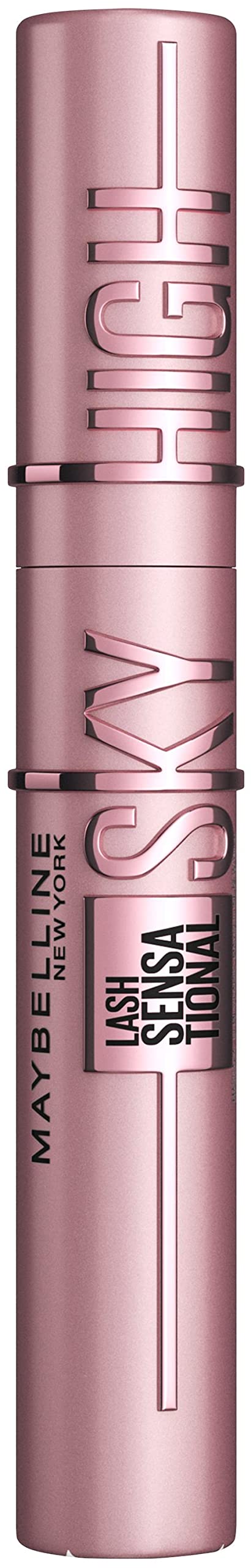 Maybelline New York Sky High Mascara für extreme Länge & volles Volumen, Tower Flex Bürste für Definition bis in die Spitzen, Formel mit Bambusextrakt, Schwarz (Very Black)