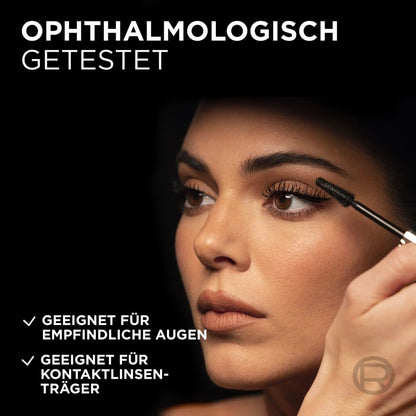 L'Oréal Paris Augen Make Up, Panorama Mascara für Volumen & Definition, Wimperntusche für optisch 1,4x größere Augen, Volume Million Lashes mit Panorama-Bürste, Farbe Schwarz, 1x 9,9ml