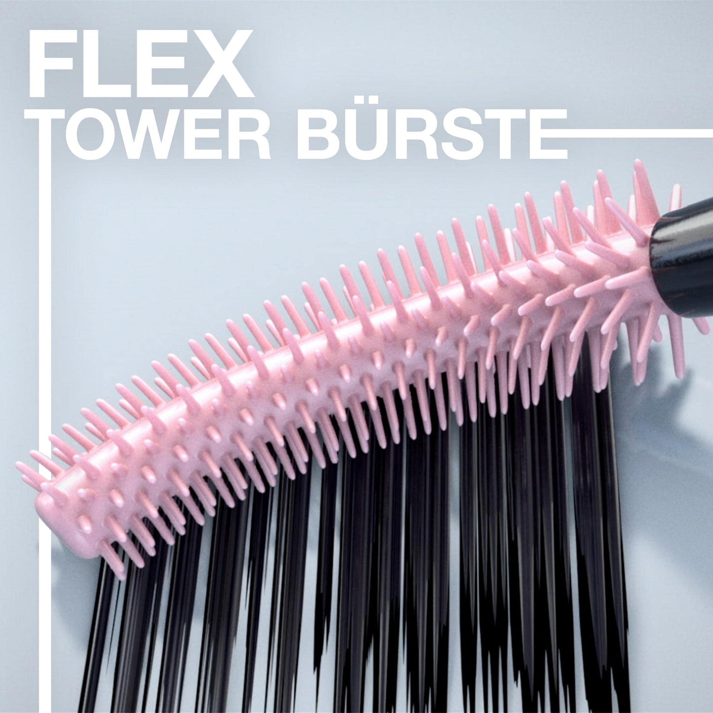 Maybelline New York Sky High Mascara für extreme Länge & volles Volumen, Tower Flex Bürste für Definition bis in die Spitzen, Formel mit Bambusextrakt, Schwarz (Very Black)
