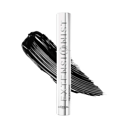L'Oréal Paris Telescopic Extensionist Mascara, Verlängernde Wimperntusche (Farbe Schwarz), für lange Wimpern und einen extremen Lash-Extension Look, definierte Länge, Schwung & Volumen, 1x 9,9ml