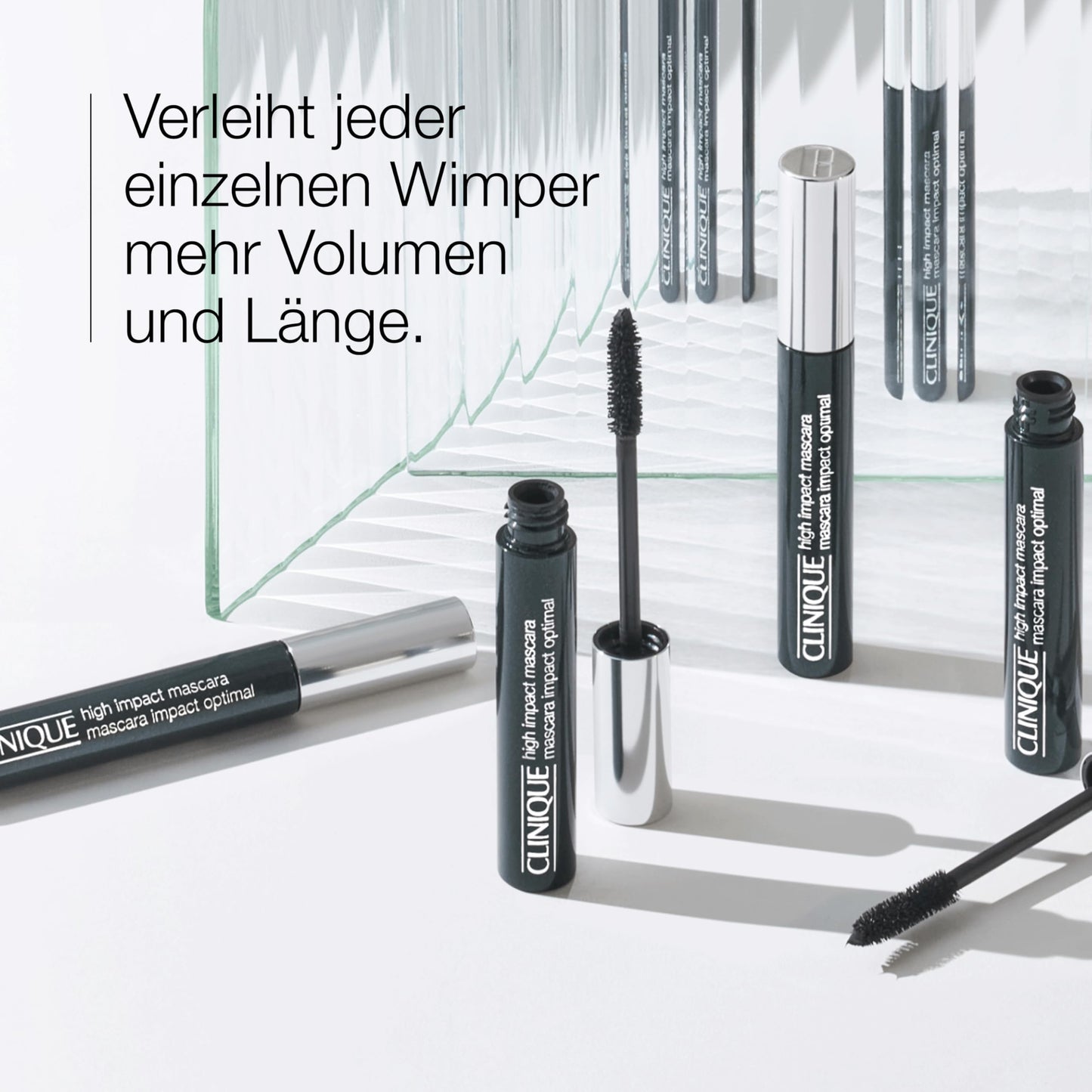 Clinique High Impact Mascara, Schwarz 01, 7ml (1er Pack).