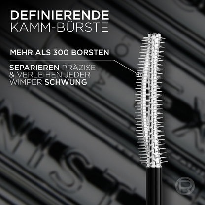 L'Oréal Paris Telescopic Extensionist Mascara, Verlängernde Wimperntusche (Farbe Schwarz), für lange Wimpern und einen extremen Lash-Extension Look, definierte Länge, Schwung & Volumen, 1x 9,9ml